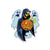 Frightful Folklore Halloween Reaper 4" Vinyl Sticker - Dystopian Designs