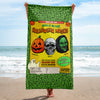 Happy, Happy Halloween Beach Towel