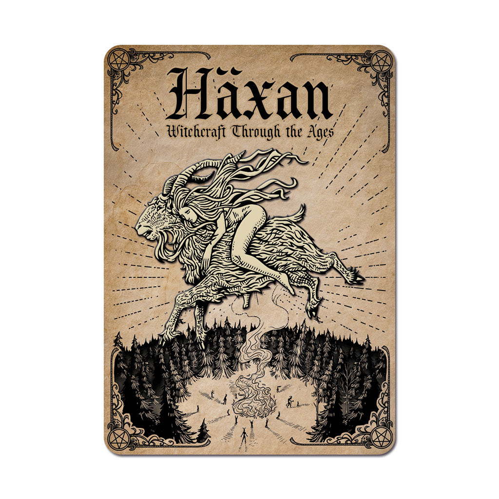 Häxan "Flying" Hard Enamel Pin - Dystopian Designs
