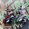Invisible Man Enamel Pin - Dystopian Designs