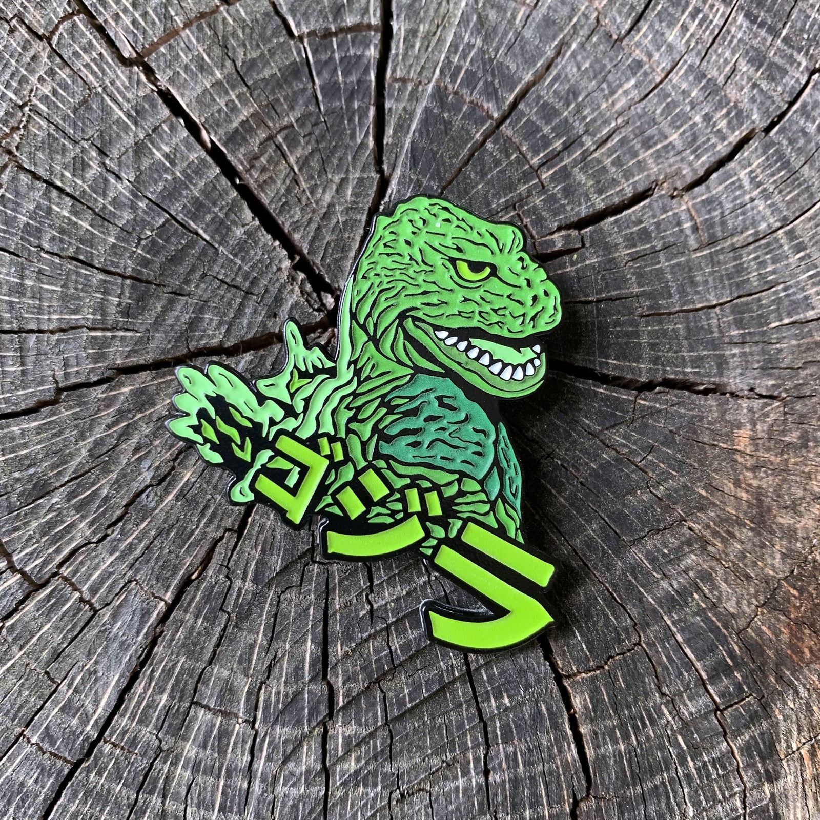 Kaiju '62 Enamel Pin