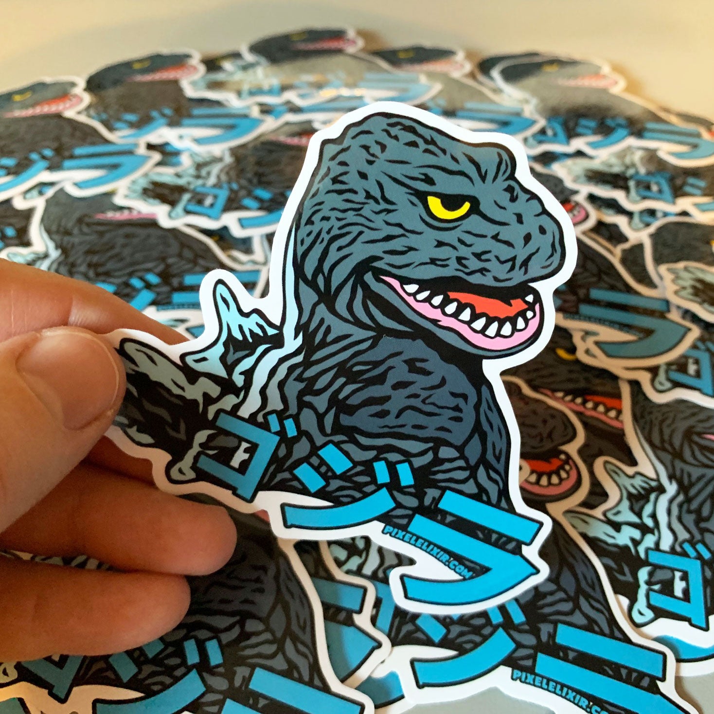 Kaiju '62 Vinyl Sticker - Dystopian Designs