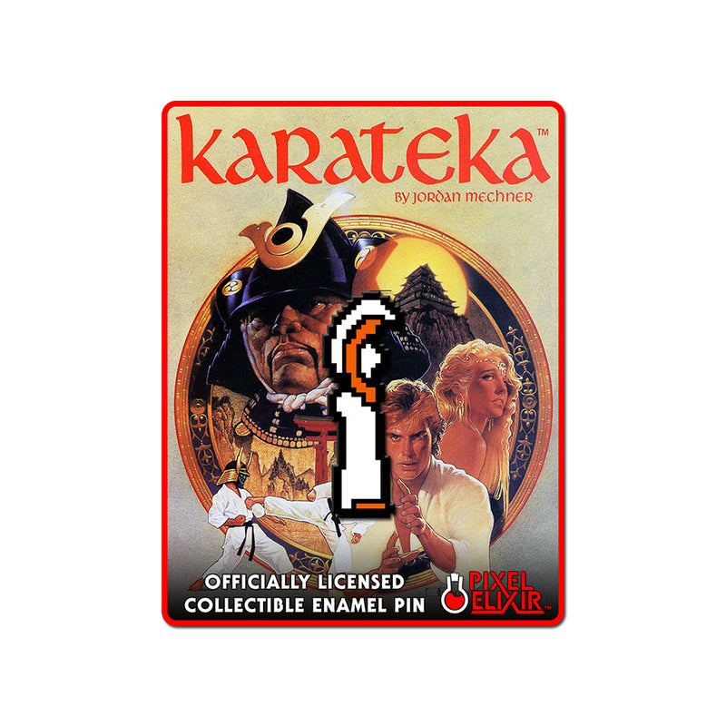 Karateka Enamel Pin - Mariko - Dystopian Designs