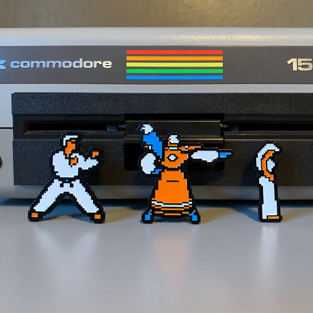Karateka Enamel Pin - Mariko - Dystopian Designs
