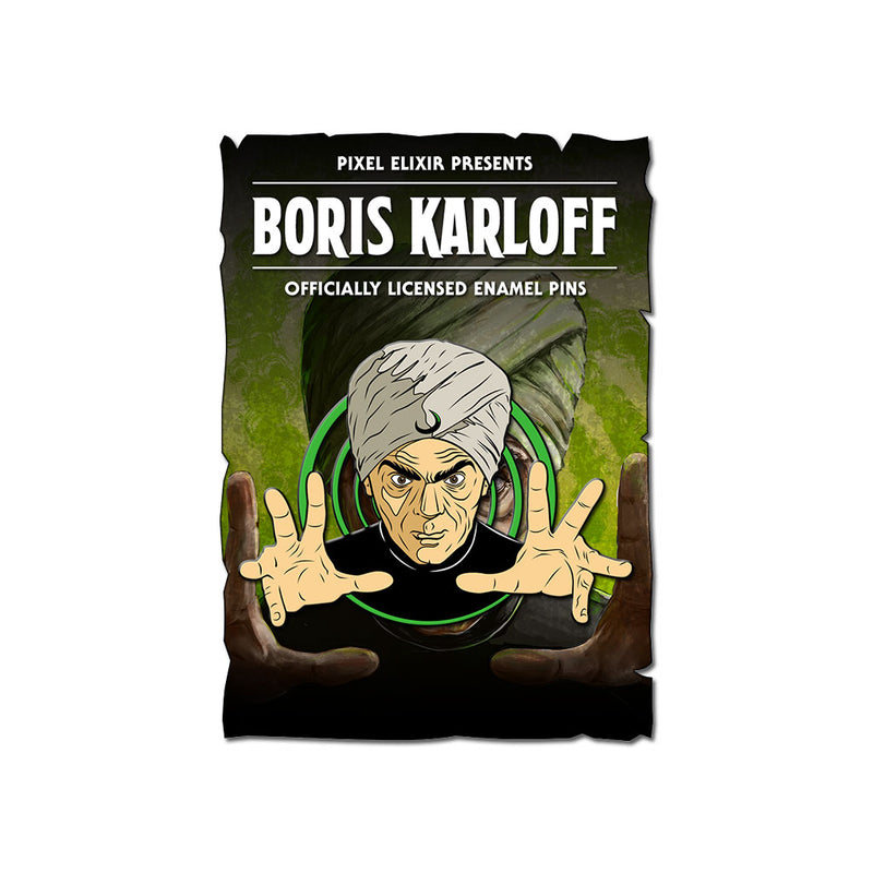 Boris Karloff Enamel Pin (Set of 4) - Dystopian Designs