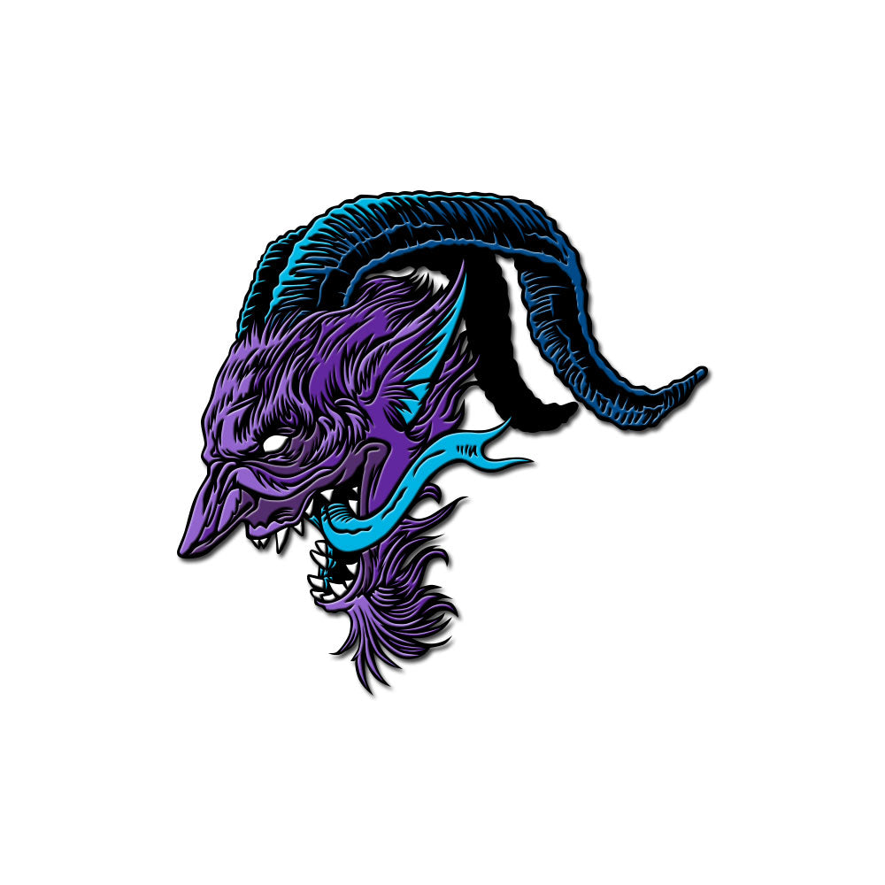 Krampus Enamel Pin