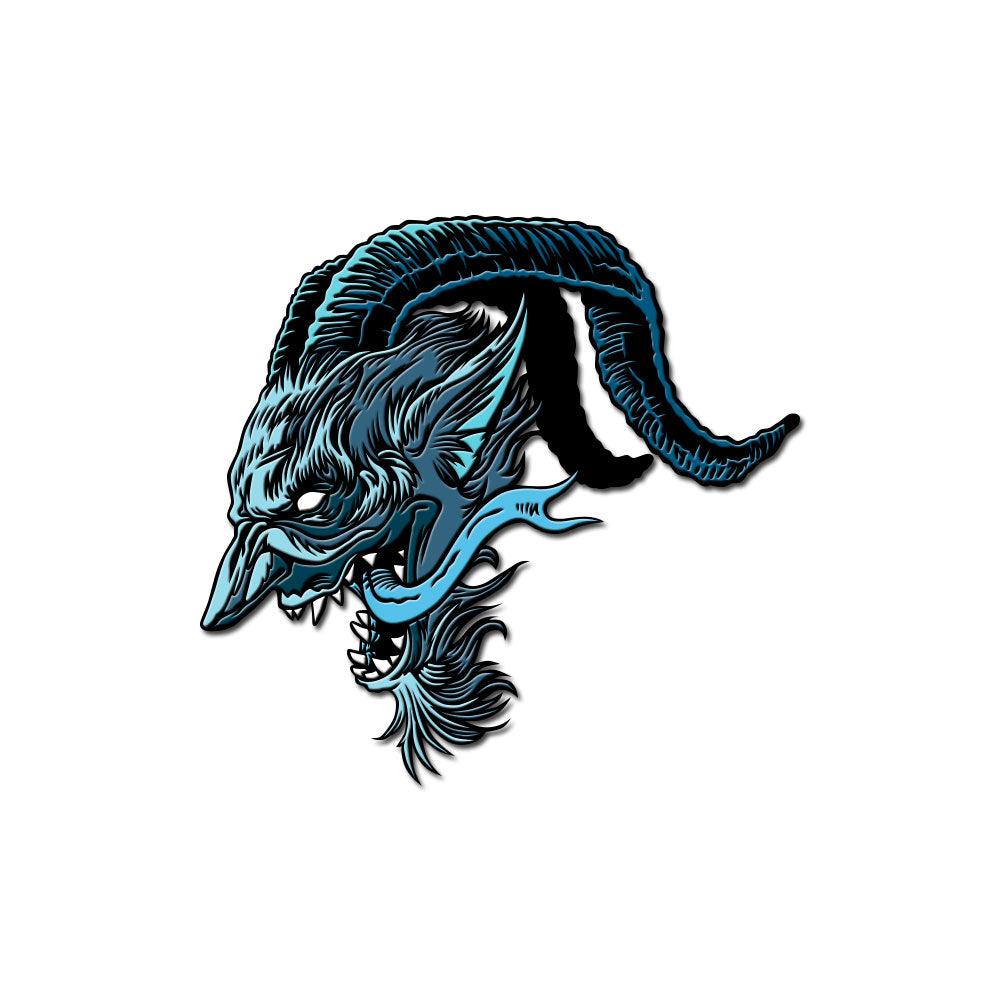 Krampus Enamel Pin