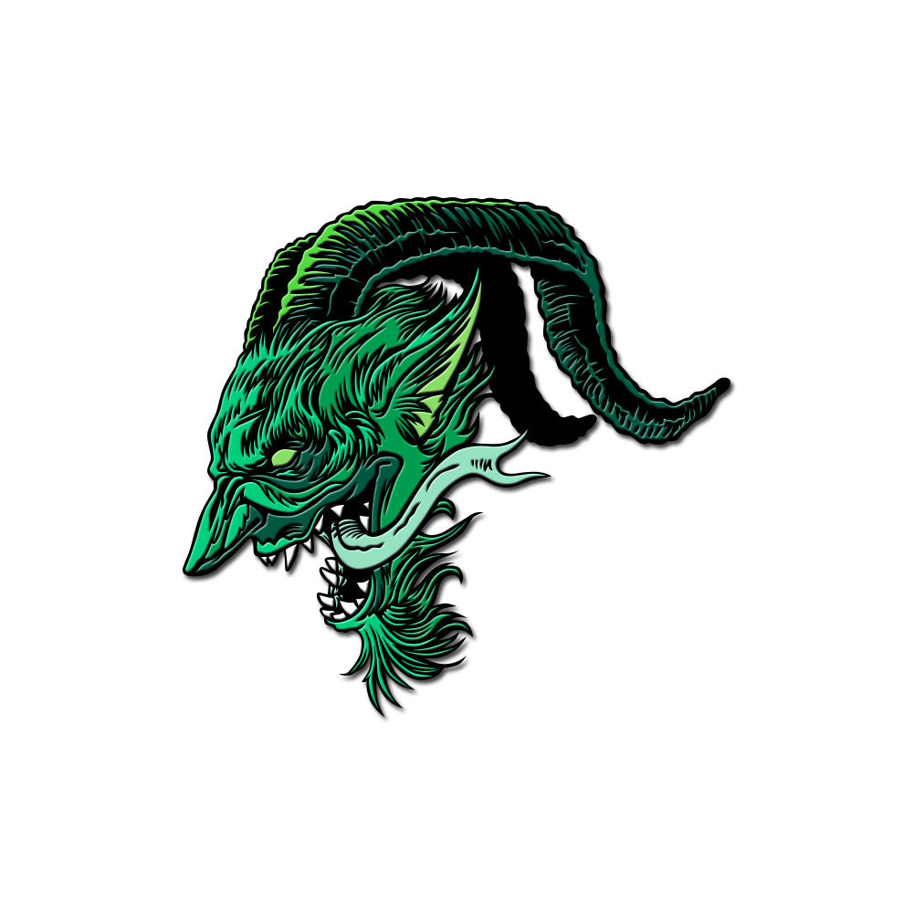 Krampus Enamel Pin