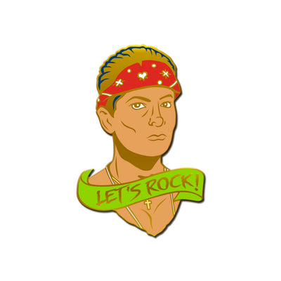 Let's Rock Enamel Pin - Dystopian Designs