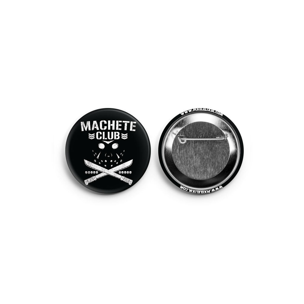Machete Club Button - Dystopian Designs
