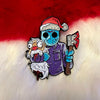 Merry Axe-Mas Enamel Pin