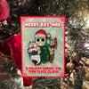 Merry Axe-Mas Enamel Pin