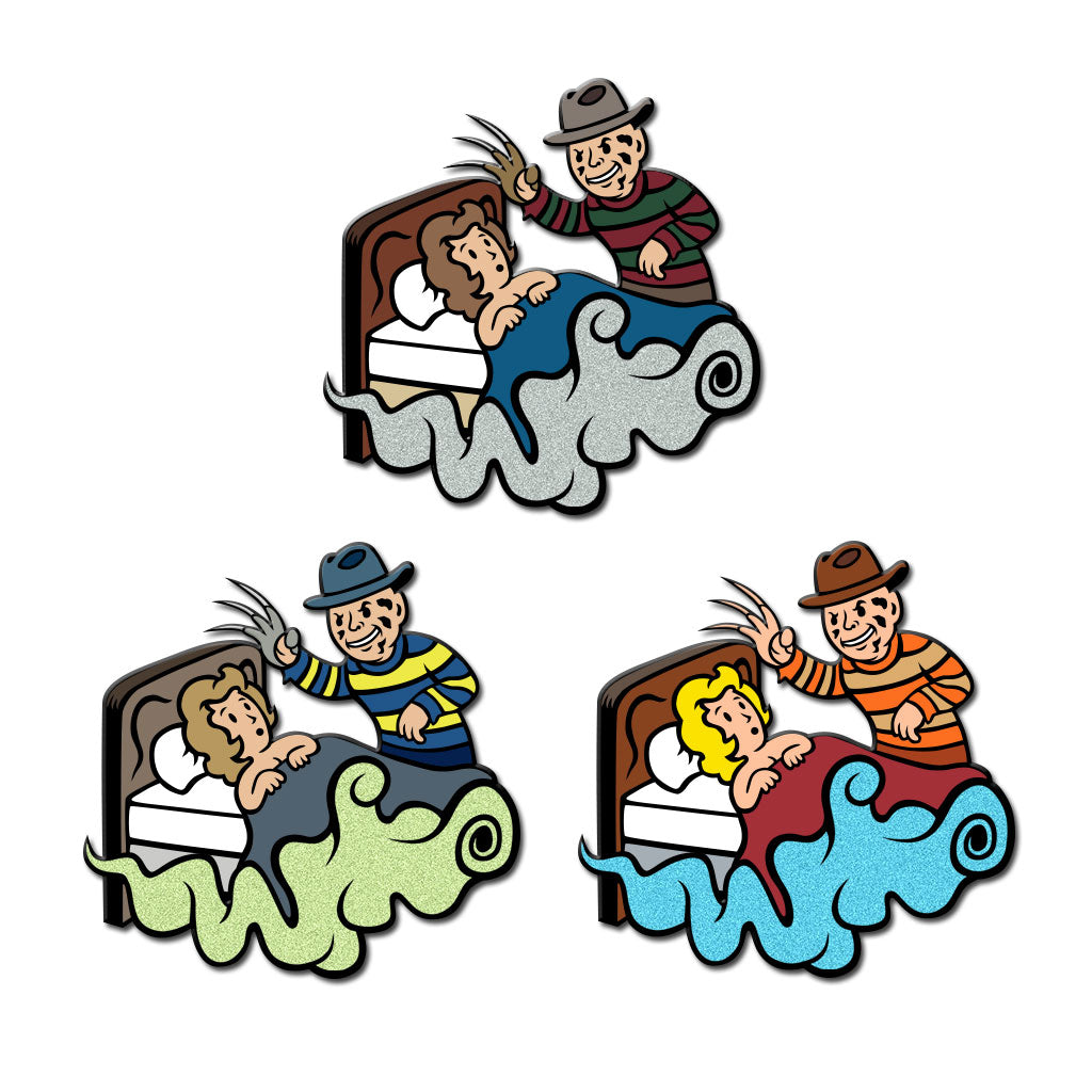 Mister Sandman Enamel Pin (Set of 3) - Dystopian Designs