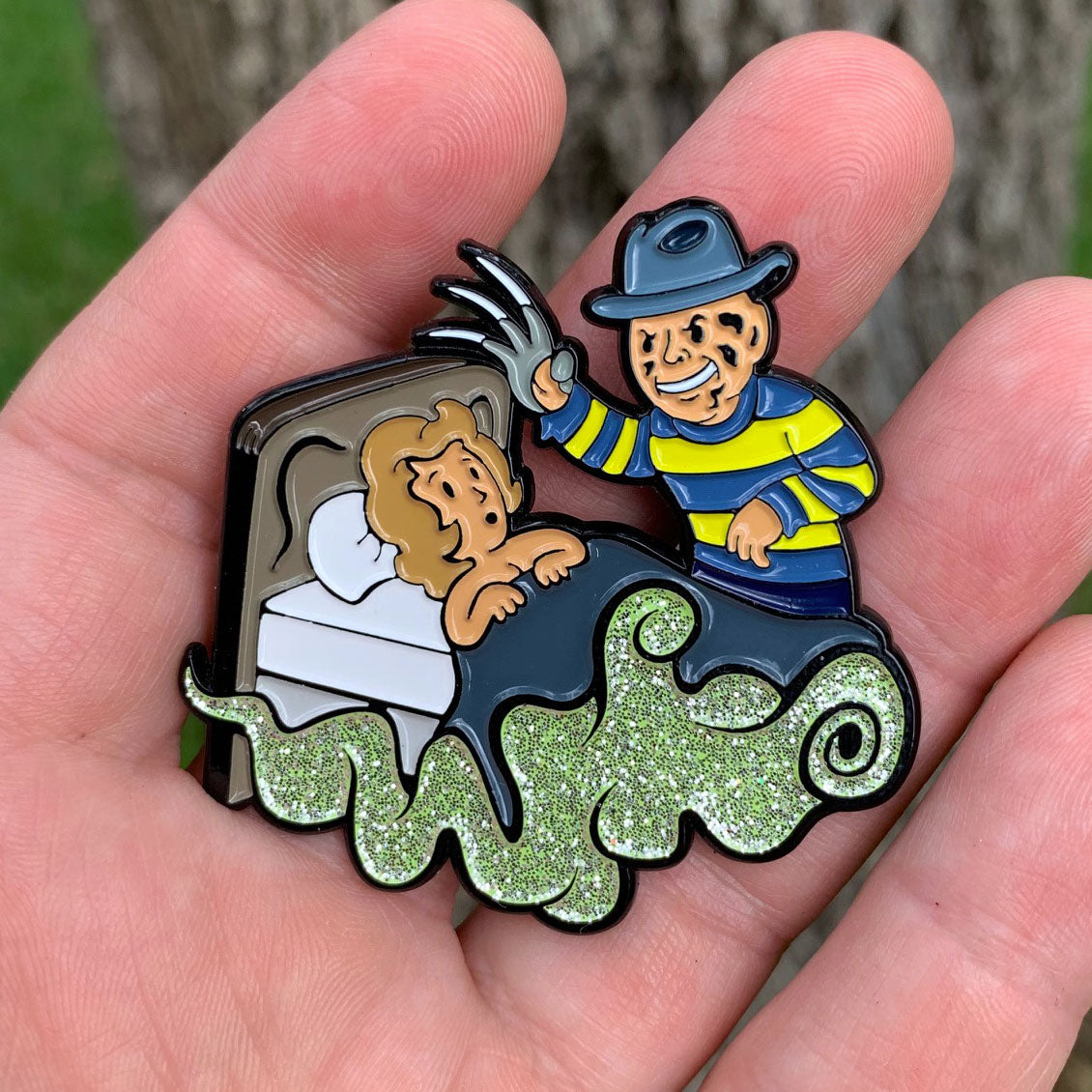 Mister Sandman Enamel Pin - Dystopian Designs