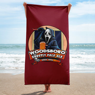 Woodsboro Brewing Co. Beach Towel