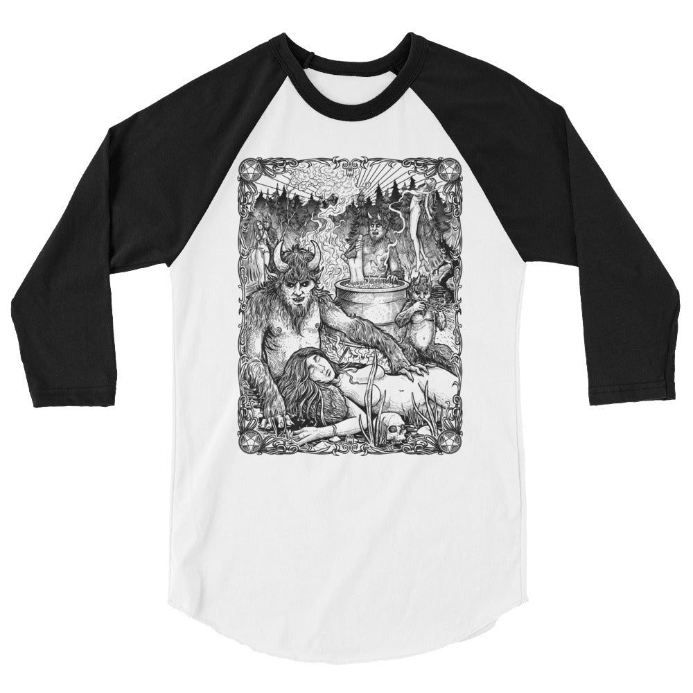 Häxan "The Devil's Minions" Baseball Shirt - Dystopian Designs