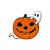 Peek-a-Boo Vintage Halloween Enamel Pin - Dystopian Designs