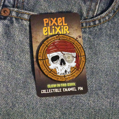 Pirate's Curse Enamel Pin - Dystopian Designs