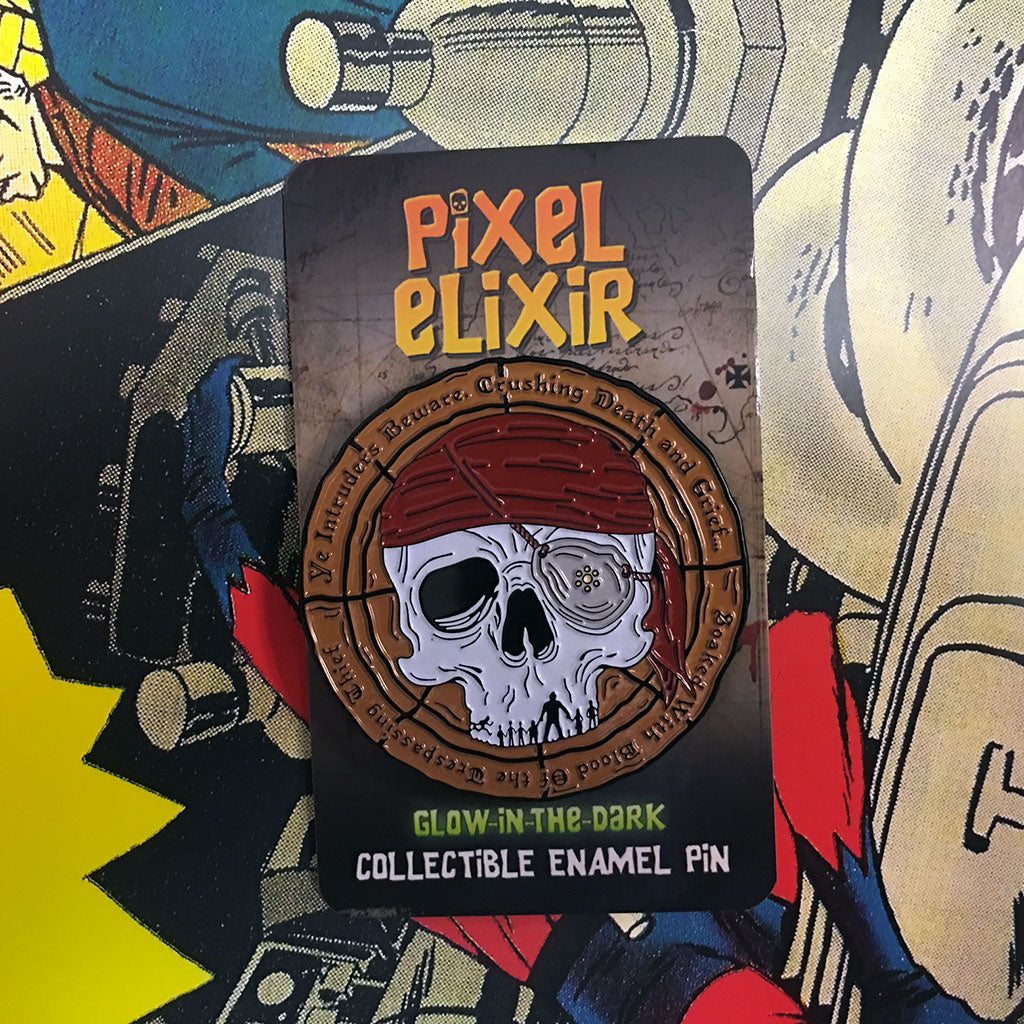 Pirate's Curse Enamel Pin - Dystopian Designs
