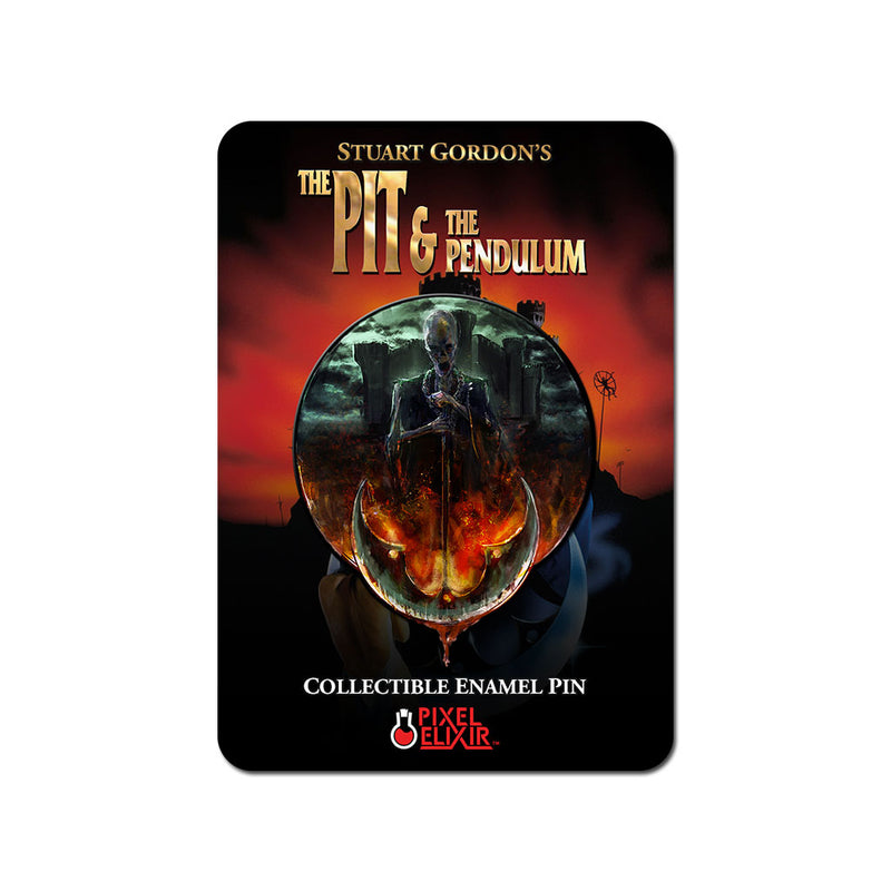 The Pit & the Pendulum Enamel Pin Set - Dystopian Designs