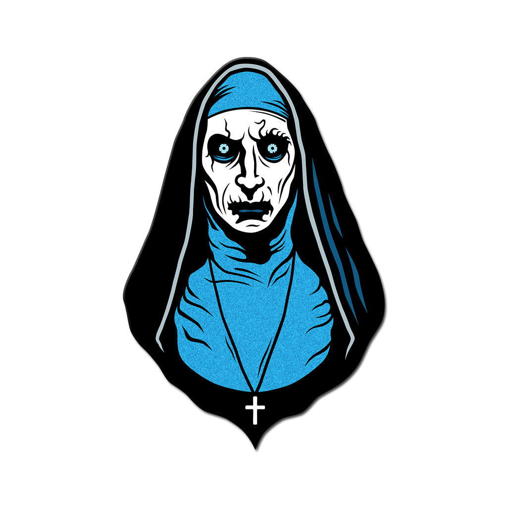 Pray For a Frosty Death Enamel Pin - Dystopian Designs