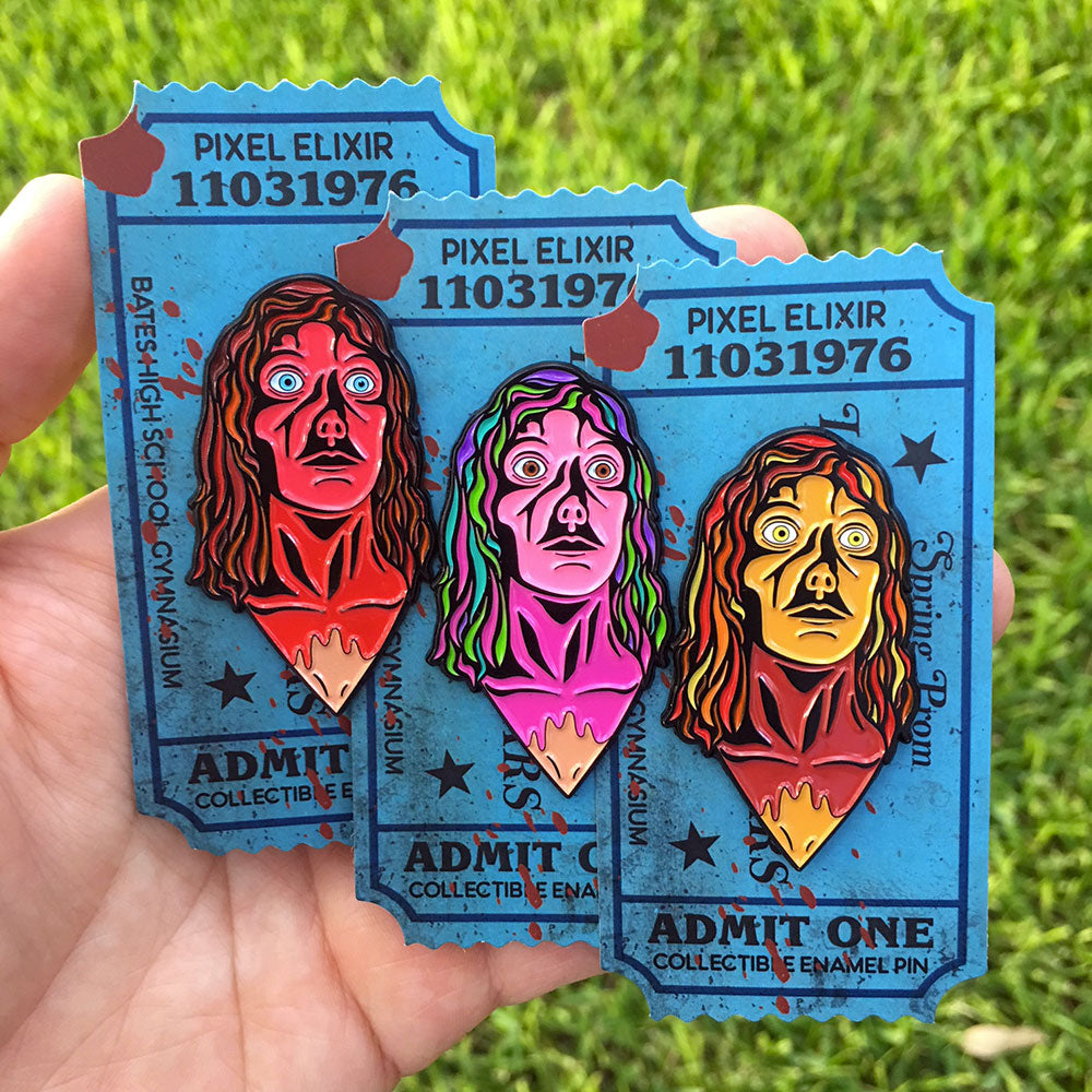 Prom Queen Enamel Pin (Seconds) - Dystopian Designs