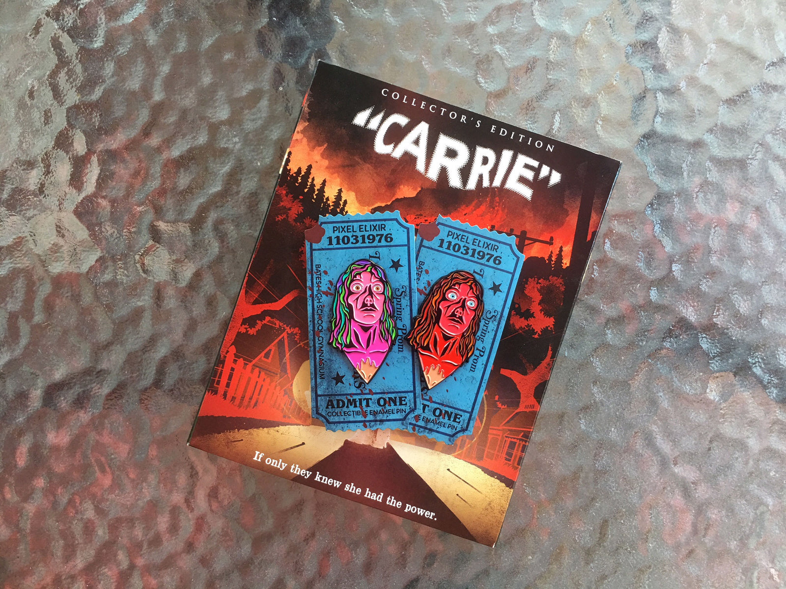 Prom Queen Enamel Pin (Seconds) - Dystopian Designs