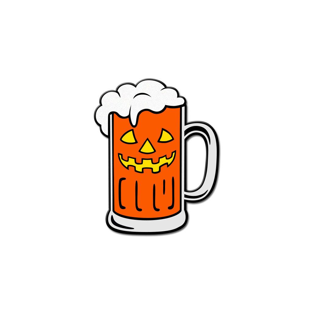 Pumpkin Ale Enamel Pin - Dystopian Designs