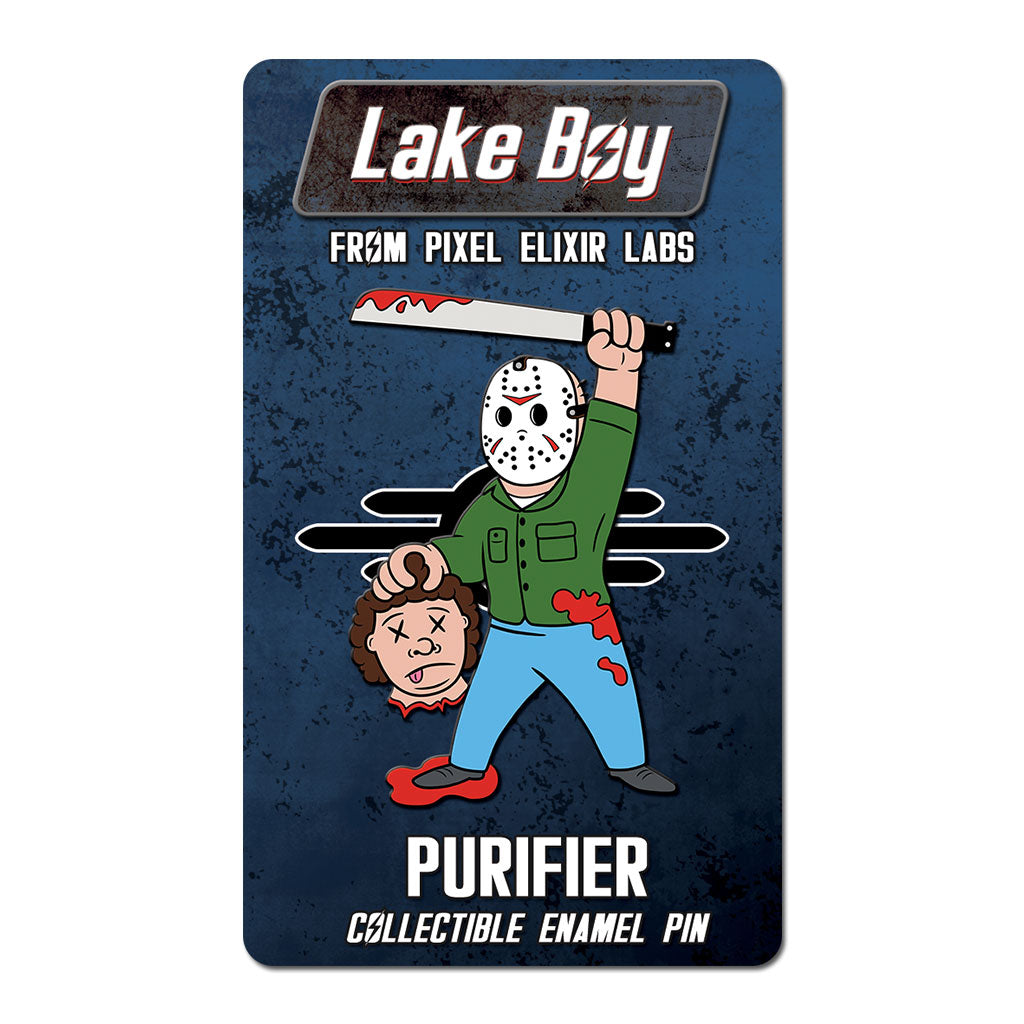 Purifier Enamel Pin - Dystopian Designs