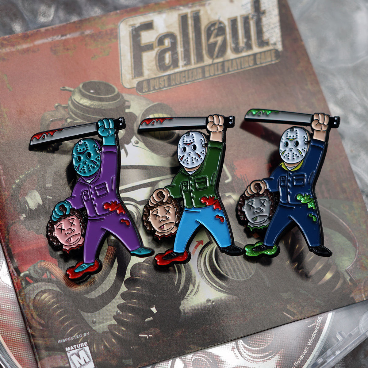 Purifier Enamel Pin - Dystopian Designs