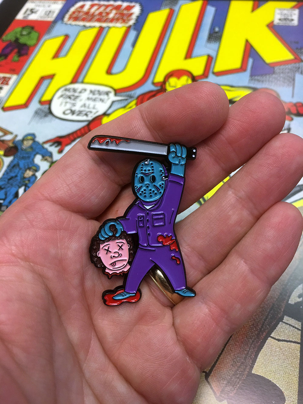 Purifier Enamel Pin - Dystopian Designs
