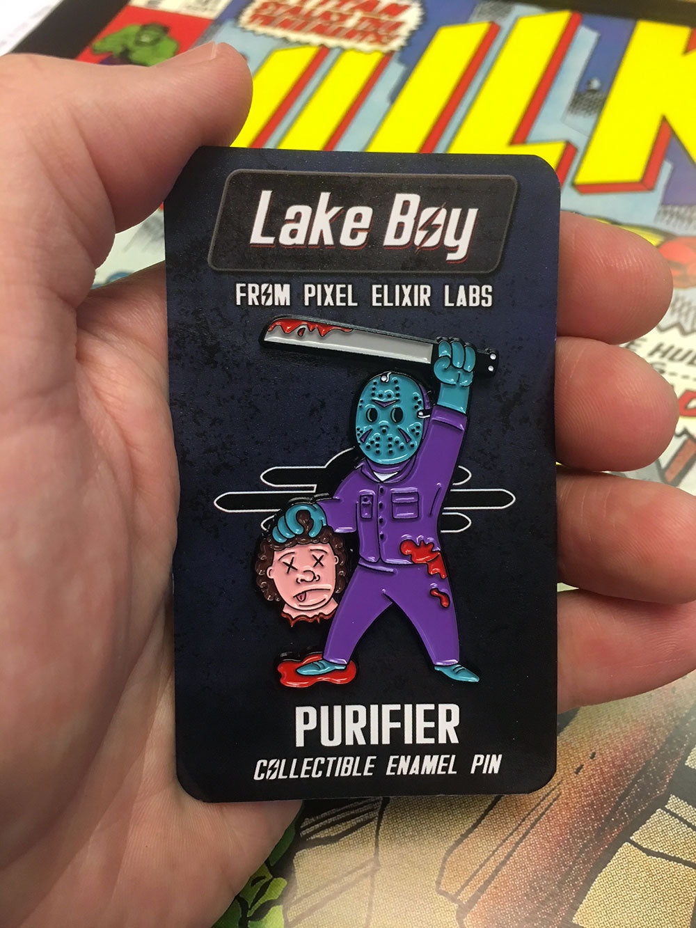 Purifier Enamel Pin - Dystopian Designs
