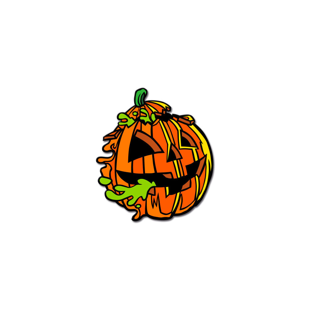 Radballs Enamel Pin - Pumpkin - Dystopian Designs