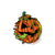 Radballs 4" Vinyl Sticker - Pumpkin - Dystopian Designs