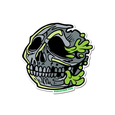Radballs 4" Vinyl Sticker - Skull - Dystopian Designs