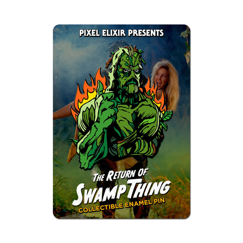 Return of Swamp Thing Thumbs Up Enamel Pin - Dystopian Designs