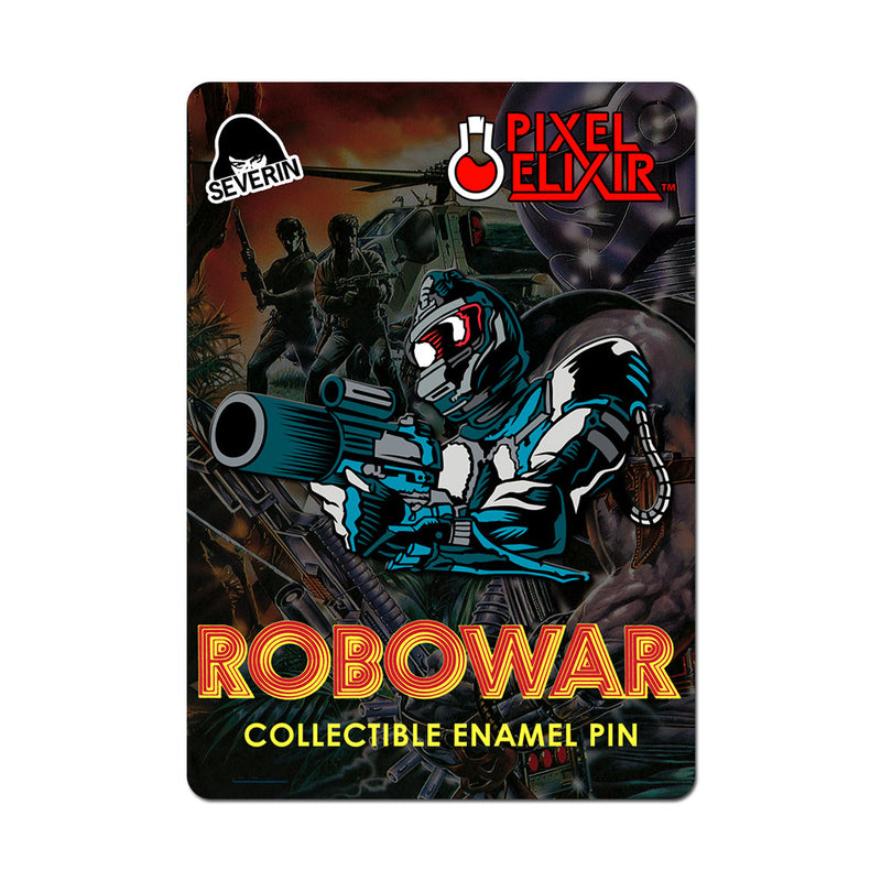 Robowar Enamel Pin - Dystopian Designs