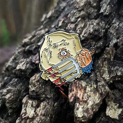 Radballs Sack Face Enamel Pin