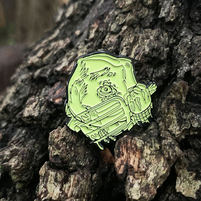 Radballs Sack Face Enamel Pin