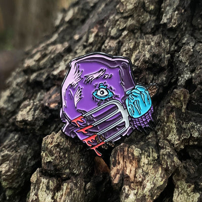 Radballs Sack Face Enamel Pin