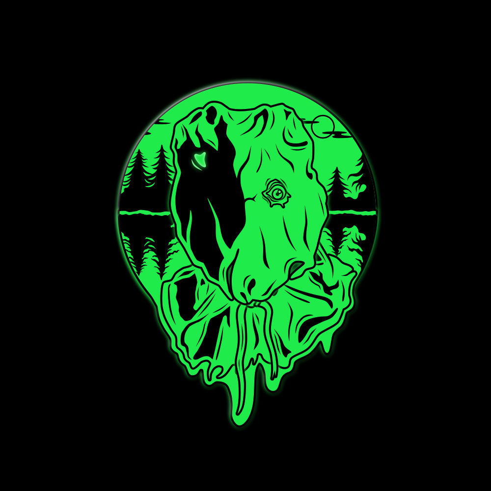 Sackhead Killer Enamel Pin (Sketch Variant) - Dystopian Designs