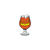 Scary Pumpkin Ale Enamel Pin - Dystopian Designs