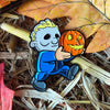 Super Horror Bros. Boogeyman Enamel Pin