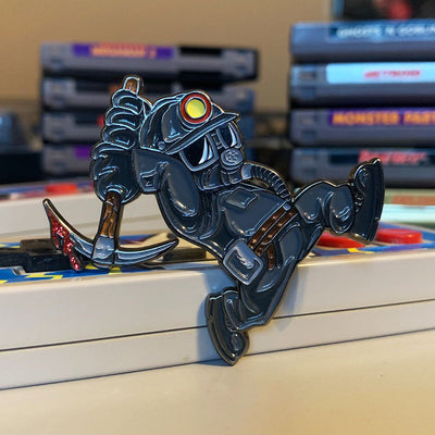 Super Horror Bros. Miner Enamel Pin (Seconds)