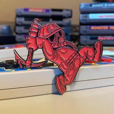 Super Horror Bros. Miner Enamel Pin (Seconds)