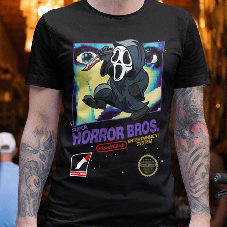 Super Horror Bros. Scary Movie Slasher Shirt