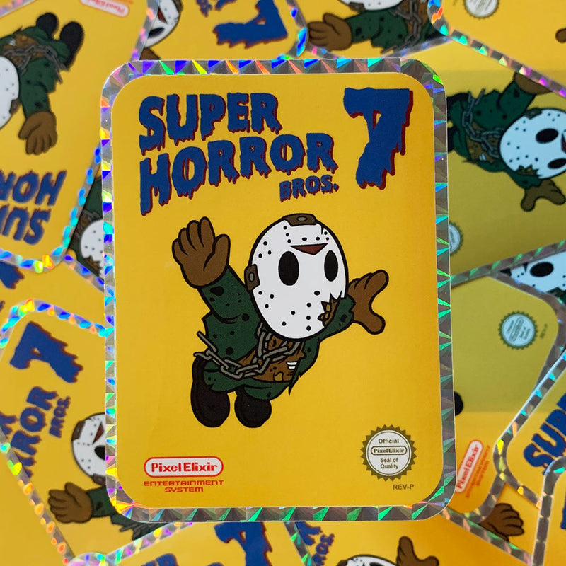 Super Horror Bros. 7 Prism Sticker