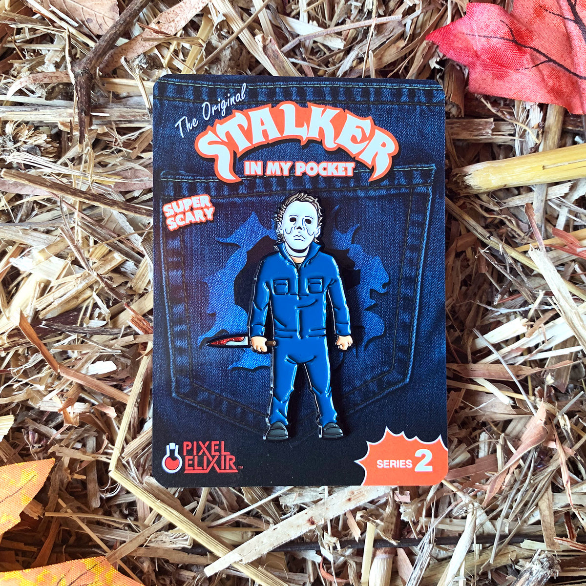 Stalker In My Pocket Enamel Pin - The Boogeyman