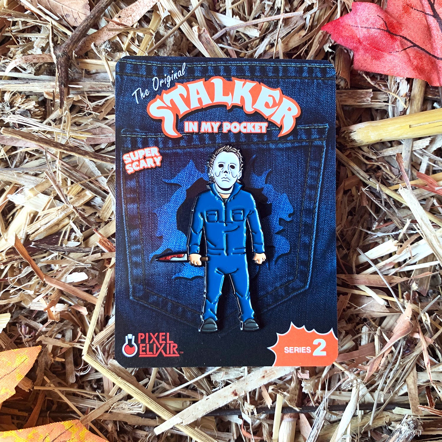 Stalker In My Pocket Enamel Pin - The Boogeyman