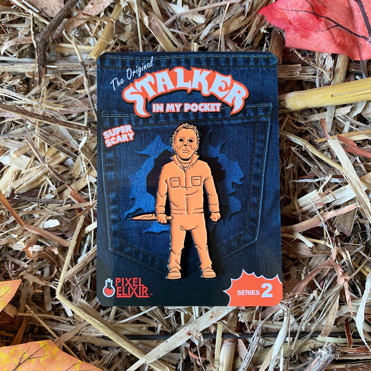 Stalker In My Pocket Enamel Pin - The Boogeyman